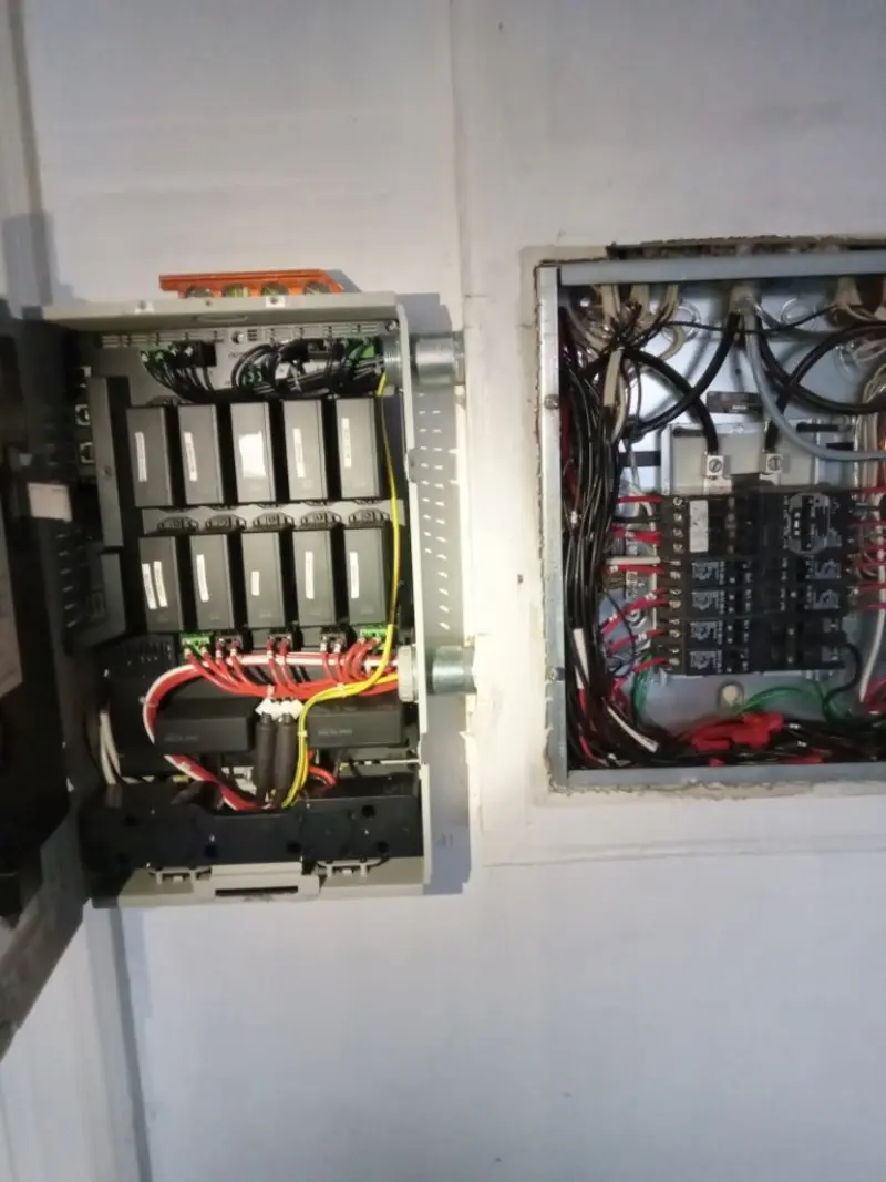 Electrical panel upgrade completed for Ring Doorbell Installation in Lonoke